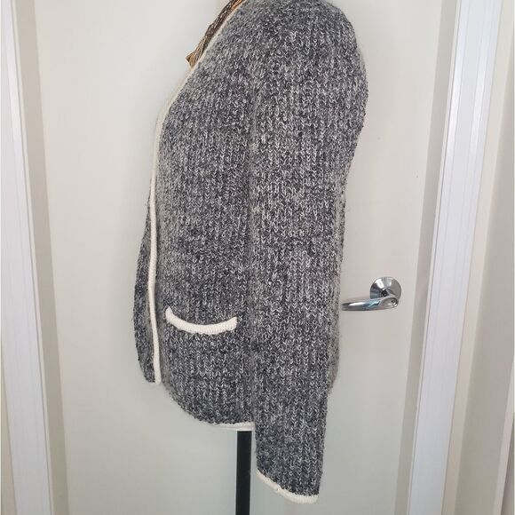 Vintage HBC Mohair Knit Cardigan - Picture 2 of 7